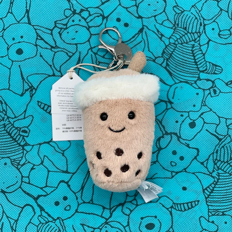 Muffin Plush Toy, Mini Cherry Charm, Jellyfish Plush Toy, Watermelon, Sunflower, JC Sour Pickle Bag Charm
