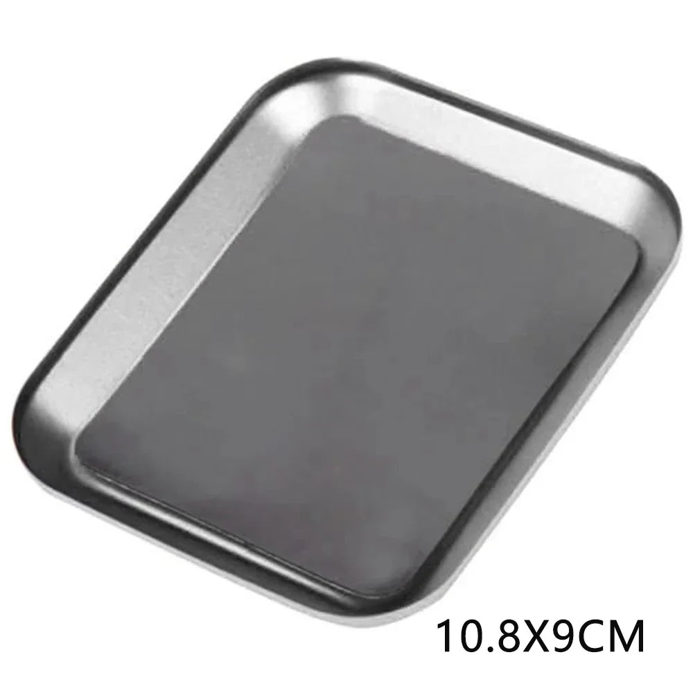RS 989811mm CNC Aluminium Magnetic Screw Tray Nut Gasket Storage Tray for RC Car Boat Airplane Model