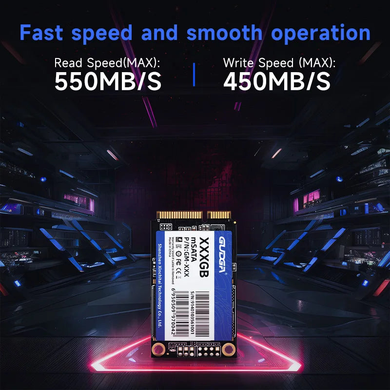 GUDGA MSATA SSD SATAIII 120gb Solid Disk 240gb 512gb1tb 2tb Hdd Internal Solid State Hard Drive Disk for Desktop Laptop Computer