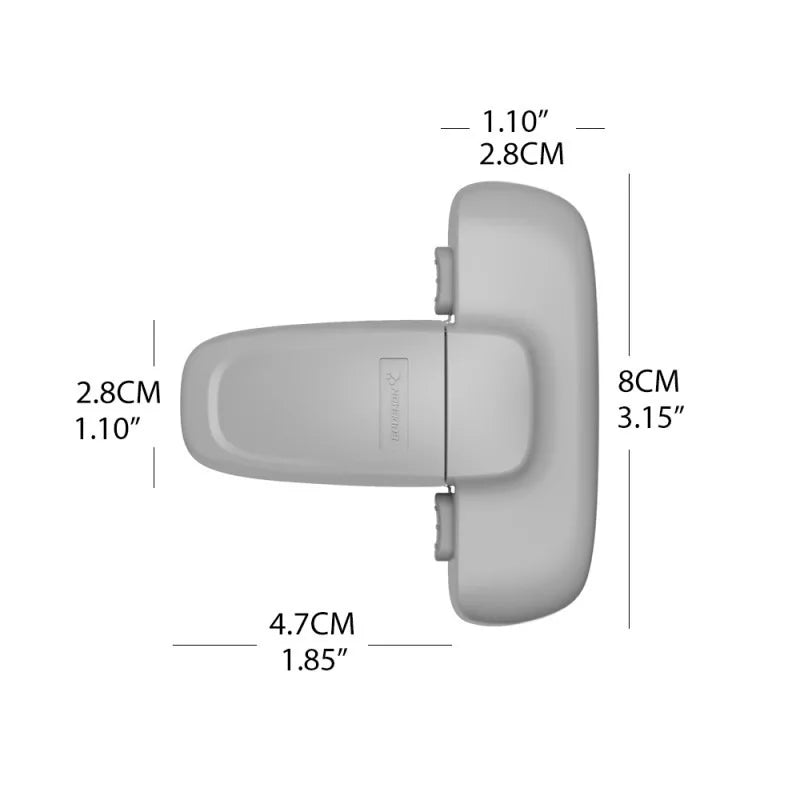 1pc Refrigerator Door Anti Open Shackle Refrigerator Door Lock