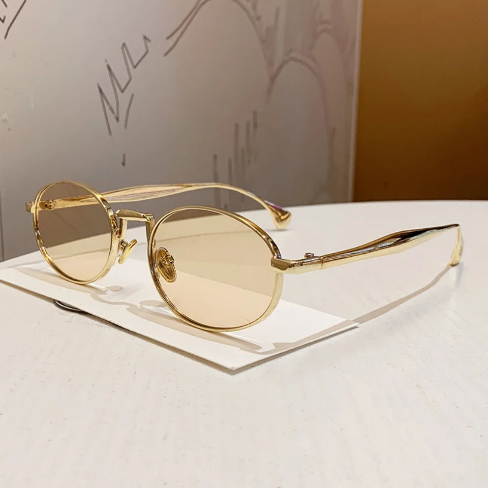 Fashion New Women's Sunglasses UV400 Luxury Design Outdoor Vacation Leisure Driving High Quality Retro Round Women Sun Glasses