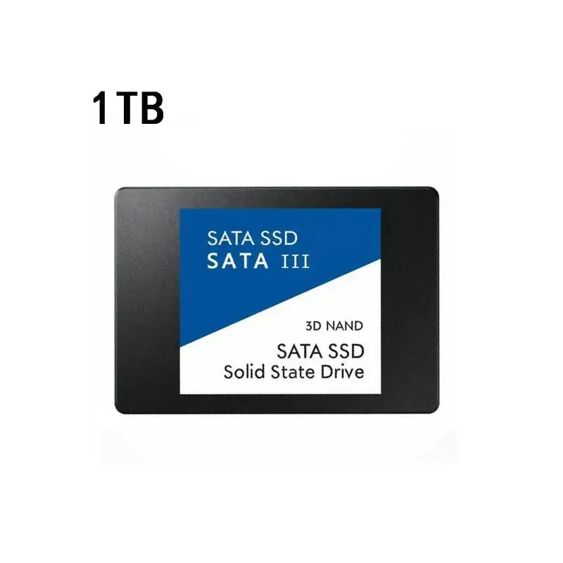 Original SATA Portable External SSD Hard Drive 3 Interface High Speed Large Capacity Storage for Laptops Desktops Phones