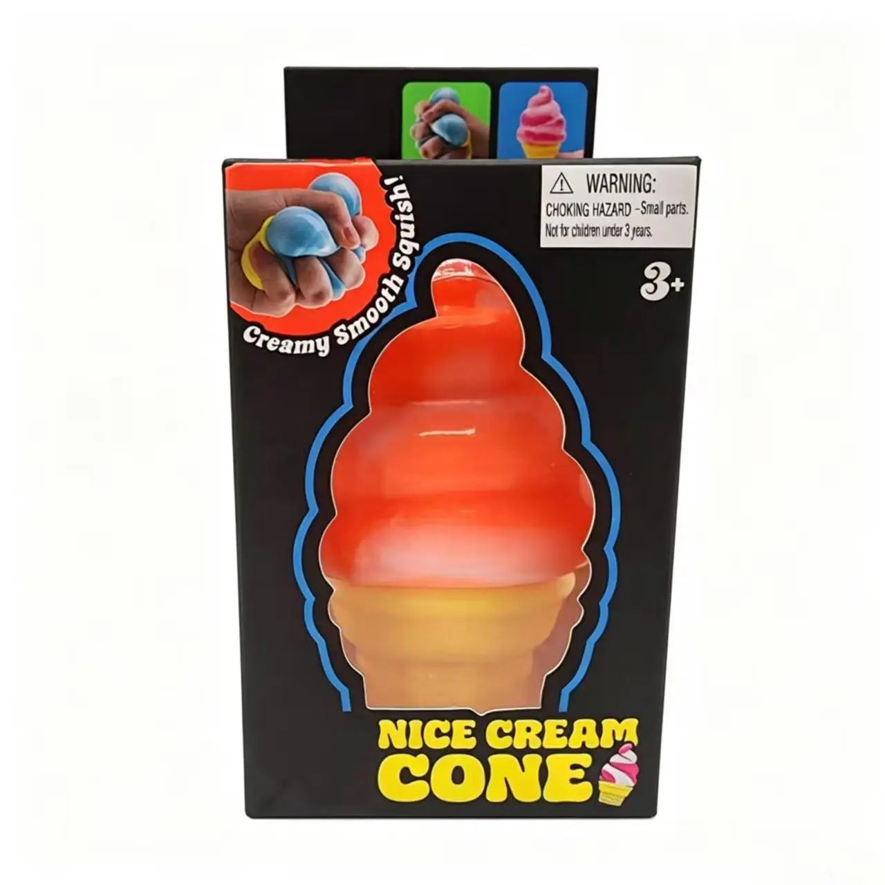 NeeDoh Ice Cream Stress Ball Fidget Toys Anxiety Stress Relief Sensory Toys Nice-Sicle Anti-Anxiety Squeeze Object For Kids