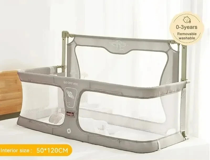IMBABY Handrail Bed Safety Children Baby Safety Bed Barrier Liftable Bed Guardrail for Kids Crib Fence Protection for Baby Rails