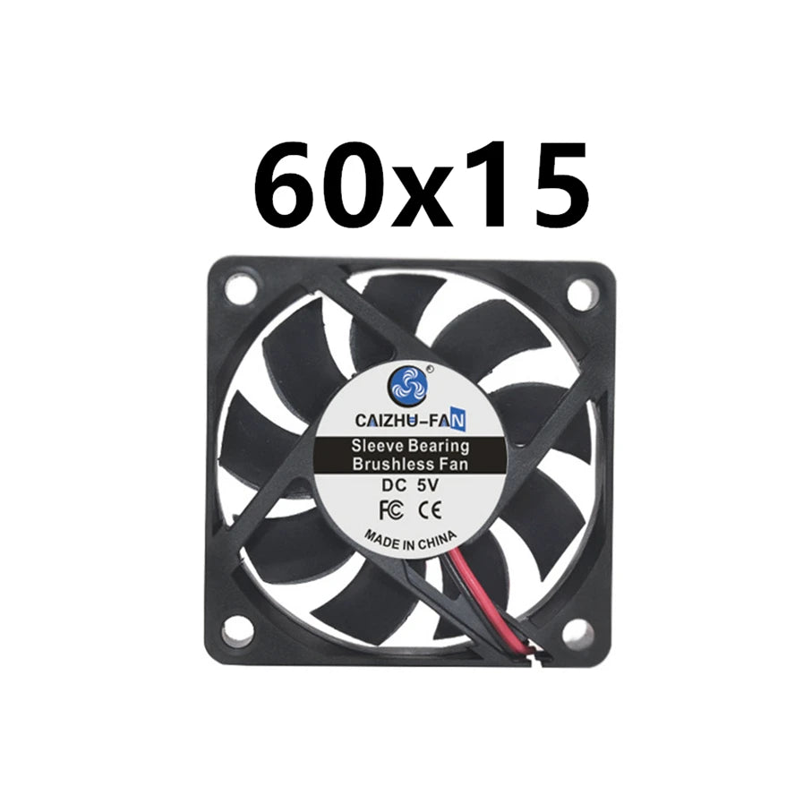 40MM 50MM 60MM 70MM 80MM 90MM 120MM Cooling Fan Brushless Motor Case Fan Quiet Fan 2PIN