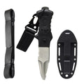 Outdoor Water Rescue Knife Spearfishing Diving Knife Stainless Steel Dive Tool Rope Cutter