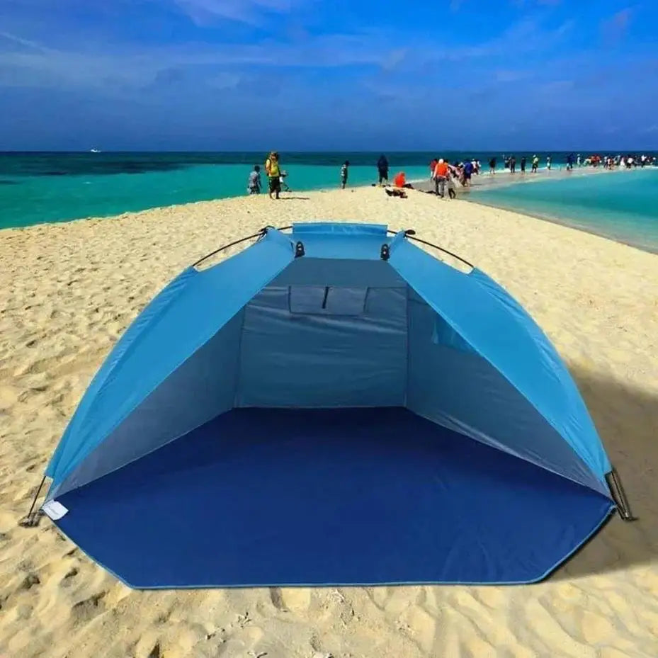 1Pcs Outdoor Portable Beach Sunshade Tent Fishing Trip Camping Tent Rain Proof Sun Proof And Space Saving For Convenient Storage