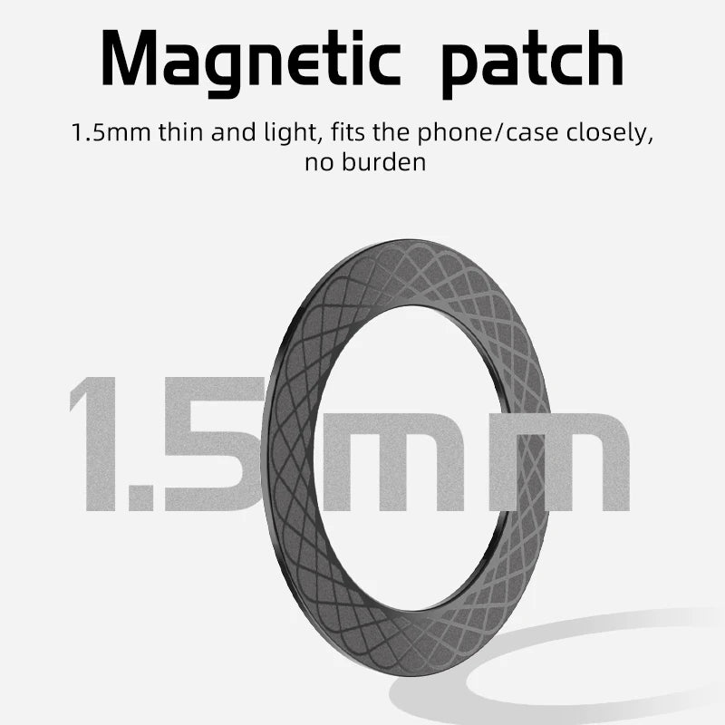 1/3pcs Mobile Phone Magnetic Patch for Magsafe Cellphone Ultra-thin Sheet for Magnetic Holder Sticker Plate for iPhone 17 16 15