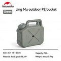 Naturehike Camping Water Bucket 12L/20L Portable Storage Tank Container PE Food Grade Picnic Water Pot With Faucet Outdoor Large