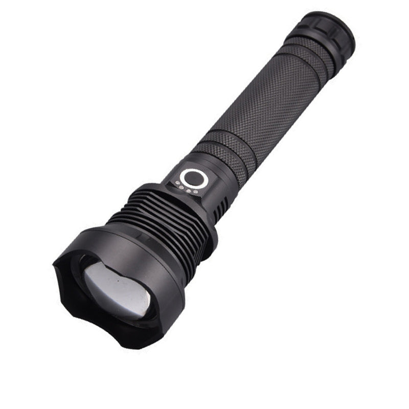 The New P50 Flashlight Strong Light Long-Range USB Charging Telescopic Zoom